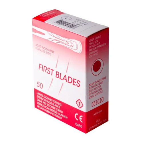 Mediklinge / Medi Klingen First Blades mesjes nr. 1 50x - Gutsmesjes