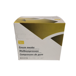 Gaascompressen gaasjes steriel 5x5cm 50 st