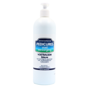 Samenwerkende Pedicures Voetbalsem Blauw 500 ml