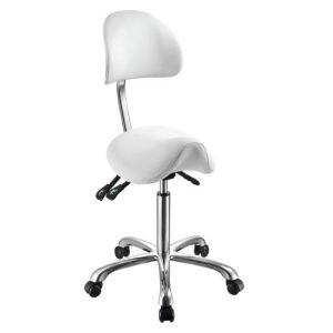 Weelko Werkstoel Noble 1025A - Leverbaar in wit, grijs of zwart