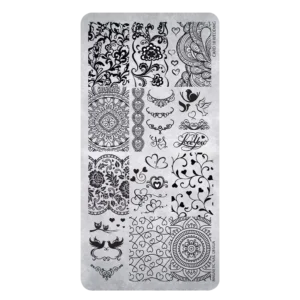 118613 Magnetic Stamping Plate 10 Wedding