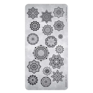 118618 Magnetic Stamping Plate 15 Free Mandala