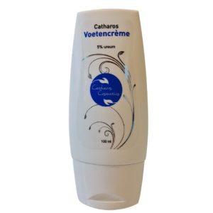 catharos cosmetics voetencrème 5% ureum 100 ml voor dagelijkse voetverzorging