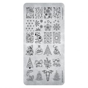 118629 Magnetic Stamping Plate 24 Christmas 2