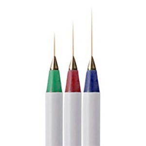 211093 Magnetic Vrush Nail Art Brushes 3x - Nailart penseel