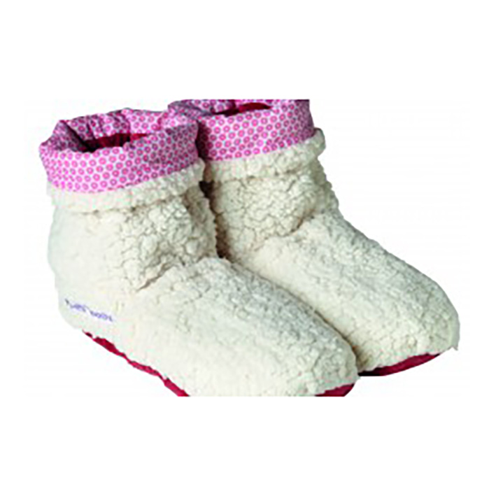 Denken puree warm Warmte sloffen Slippies Boots model Scherpa roze/wit maat 37-41 - CT  International Webshop