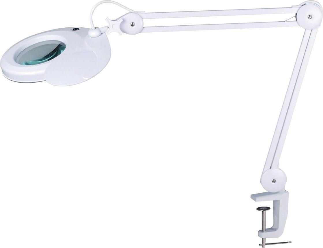 Loeplamp 3 dioptrie 22W met tafelklem voor pedicure en schoonheidssalon