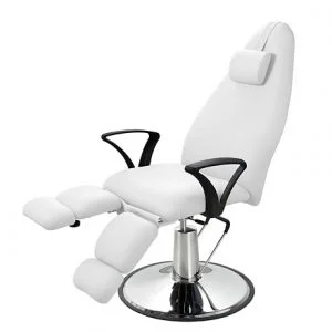 Behandelstoel "Pedicure" dubbel beendeel Hydraulisch