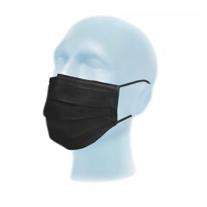 Chirurgisch Mondmaskers Protec Plus type II ZWART