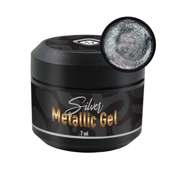 Magnetic Metallic Gel Silver Color e