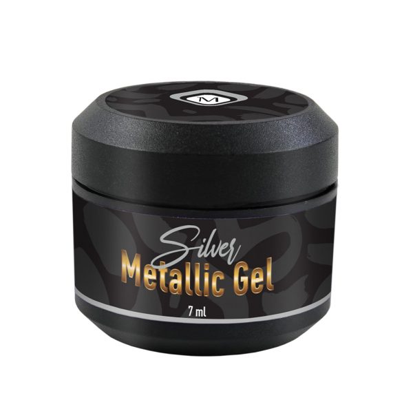 Magnetic Metallic Gel Silver Color e