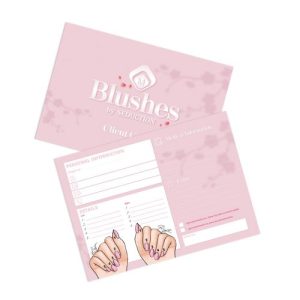BLUSH CLIENT CARDS e