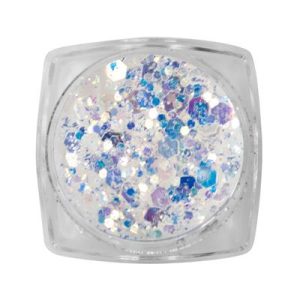 118926 Magnetic Clear Inlay Silver-White