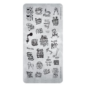118653 Magnetic Stamping Plate 50 Best Moments