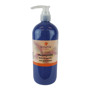 Volatile Massageolie Belaste spieren 1000 ml - Sportmassage olie