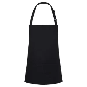 Schort Katoen / Polyester 60 cm Zwart