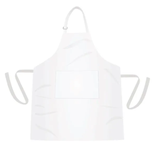 Schort Polyester 60 cm 5 st - Diverse kleuren