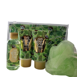 Geschenkset Badset Coconut & Lime 4-delig