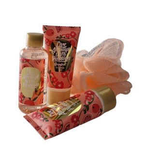 Geschenkset Badset Grapefruit 4-delig