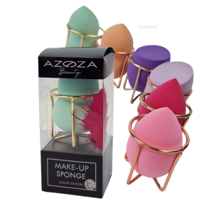 Make-up spons Luxury Edition in houder