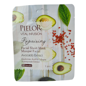 Pielor Repairing Facial Sheet Mask Avocado - Gezichtsmasker