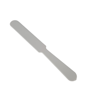 Zalfspatel Extra groot wit plastic 23 cm