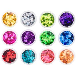 118850 Magnetic Mirror Confetti 12 pcs