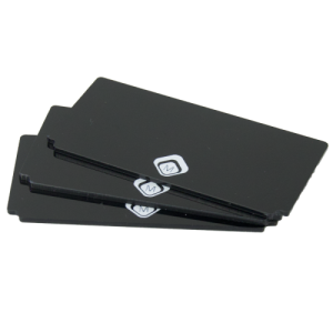 178017 Magnetic Cards for Nail Art Display Black 10x