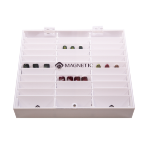 178032 Magnetic Nailart Display Box White