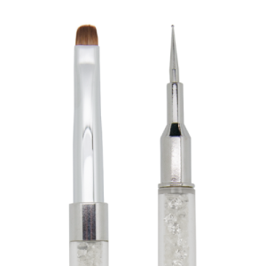 176077 Magnetic Rhinestone Pigment Brush & Dotting Tool - Pigment penseel