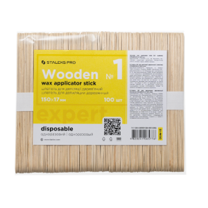 Houten Hars Spatels groot 100 st - Lichaam