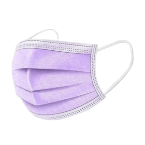 Mondmaskers Comfort Protect 3-laags - Paars 50 st