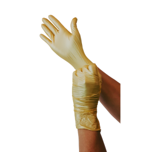 Handschoenen Nitril Fancy Gold - Poeder- en latexvrij (Unigloves) 100 st