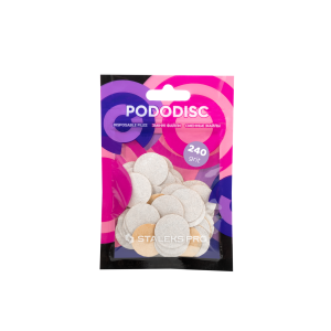 Pododisc Staleks Refill Pads M 240 grit 50x PDF-20-240W
