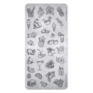 118640 Magnetic Stamping Plate 37 Tequilla Sunrise