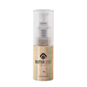 118058 Magnetic Glitter Spray Hologram Gold 17 gr