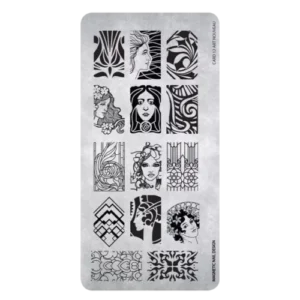 118615 Magnetic Stamping Plate 12 Nouveau