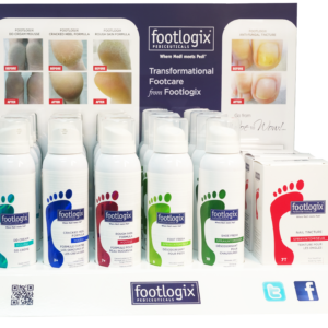 Footlogix Counter Display inclusief inhoud