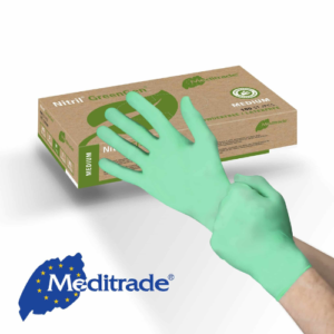 Handschoenen Nitril GreenGEN Biologisch afbreekbaar (Meditrade) 100 st