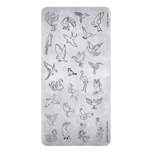 118627 Magnetic Stamping Plate 27 Birds