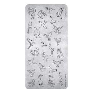 118627 Magnetic Stamping Plate 27 Birds