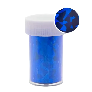 118234 Magnetic Transfer Foil Roll Royal Blue Flakes