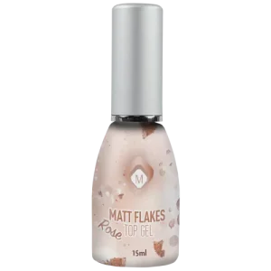 104024 Magnetic Matt Flakes Top Gel Rose