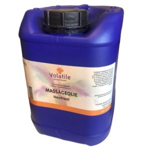 Volatile Massageolie Neutraal 5 liter