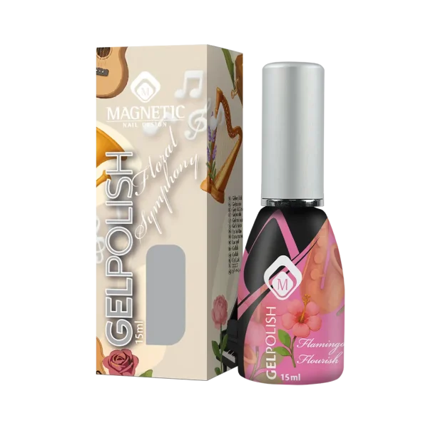 103625 Magnetic Gelpolish Flamingo Flourish - Floral Symphony TPO Free - Afbeelding 3