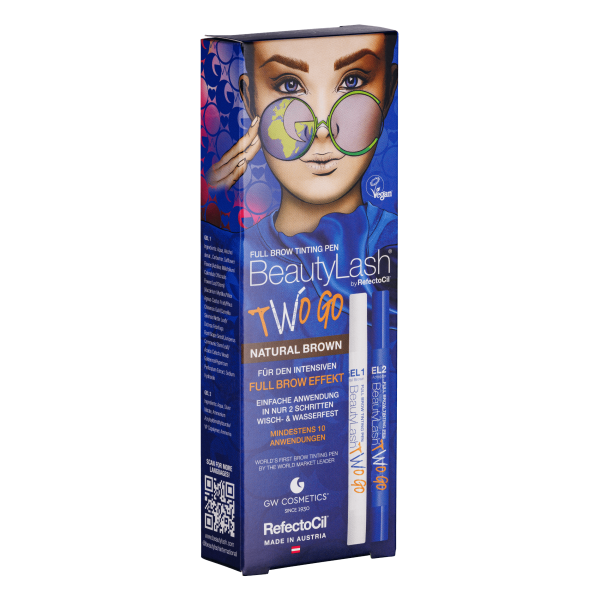 Refectocil Beautylash Tinting Pen Two Go Natural Brown