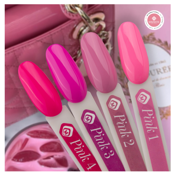 Magnetic Gelpolish Pink 3-600011