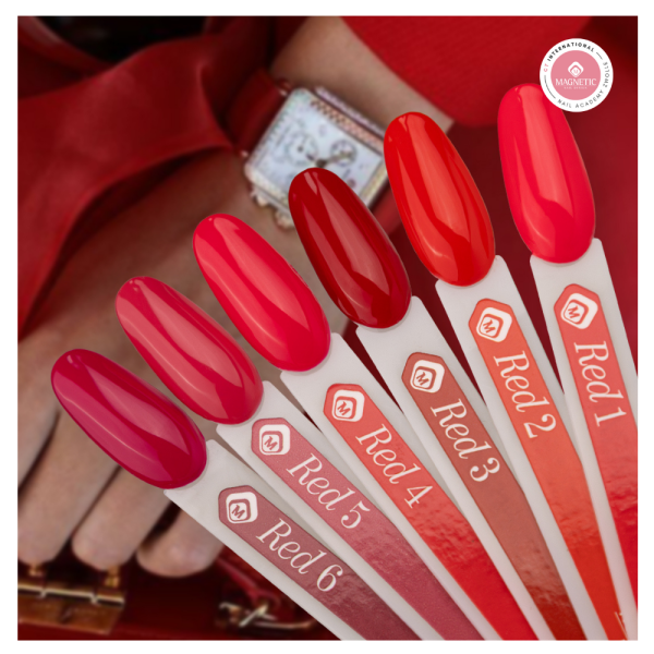 Magnetic Gelpolish Red 2-600014