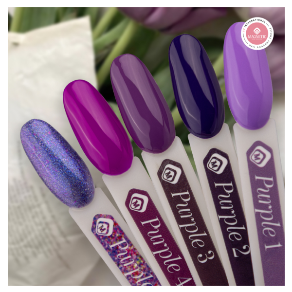 Magnetic Gelpolish Purple 4-600025
