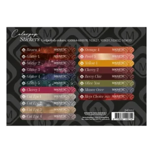 240002 Magnetic Colorpop Stickervel Gelpolish
